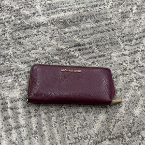 Michael Kors Burgundy Wallet